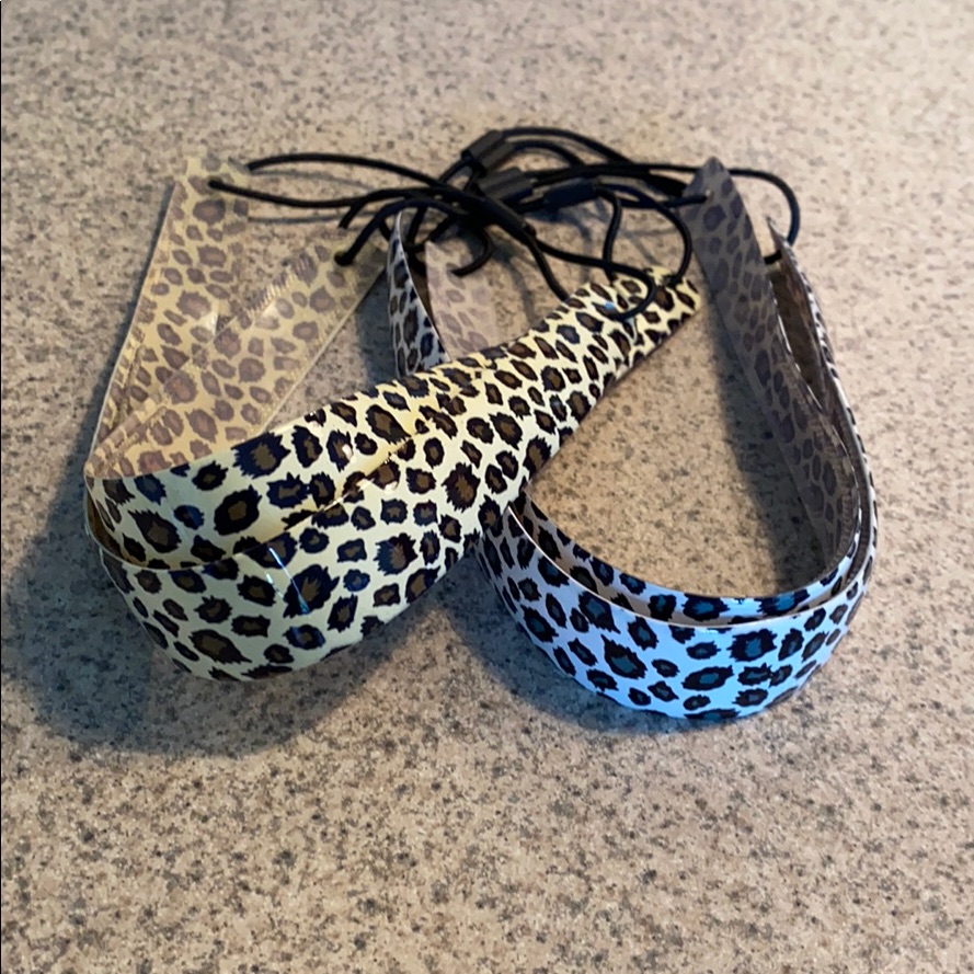 Brand New 4pc Lot Of Leopard Print Headbands Nwot